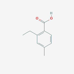 molecular formula C10H12O2 B3100478 2-Ethyl-4-methylbenzoic acid CAS No. 1369815-07-5