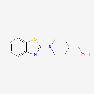(1-(Benzo[d]thiazol-2-yl)piperidin-4-yl)methanol