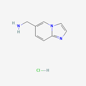 Imidazo[1,2-a]pyridin-6-ylmethanamine hydrochloride