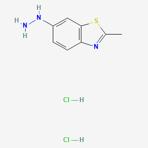 6-Hydrazino-2-methyl-1,3-benzothiazole dihydrochloride