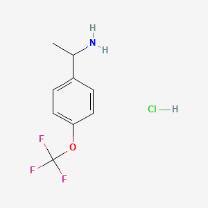 1-(4-(Trifluoromethoxy)phenyl)ethanamine hydrochloride