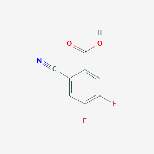 2-Cyano-4,5-difluorobenzoic acid