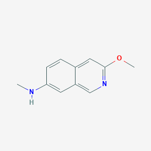3-Methoxy-N-methylisoquinolin-7-amine