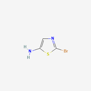 molecular formula C3H3BrN2S B3100783 2-Bromothiazol-5-amine CAS No. 1375068-76-0