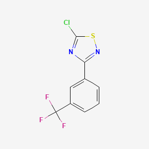5-Chloro-3-[3-(trifluoromethyl)phenyl]-1,2,4-thiadiazole
