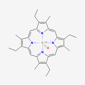 molecular formula C32H36N4OV B3101949 Etiovanadylporphyrin-1 CAS No. 14055-20-0