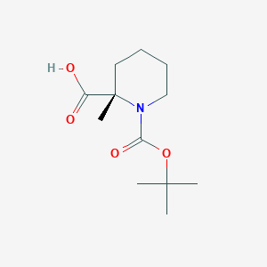 (S)-1-(tert-Butoxycarbonyl)-2-methylpiperidine-2-carboxylic acid