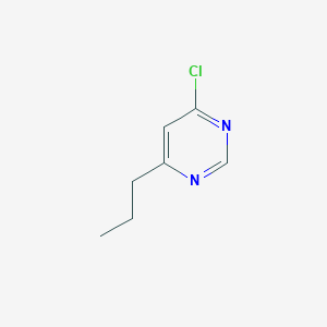 molecular formula C7H9ClN2 B3102228 4-Chloro-6-propylpyrimidine CAS No. 141602-33-7