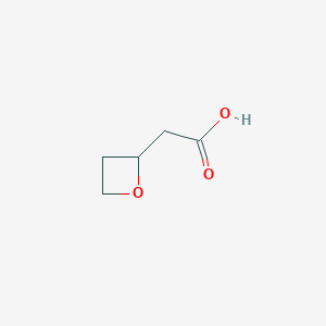 2-(Oxetan-2-yl)acetic acid