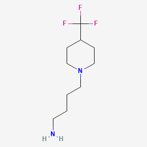 4-(4-Trifluoromethyl-piperidin-1-yl)-butylamine