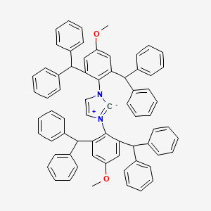 N,N'-Bis(2,6-bis(diphenylmethyl)-4-methoxyphenyl)imidazol-2-ylidene
