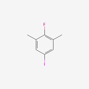 molecular formula C8H8FI B3102285 2-Fluoro-5-iodo-1,3-dimethylbenzene CAS No. 1416549-07-9