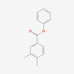 molecular formula C15H14O2 B310229 Phenyl3,4-dimethylbenzoate 