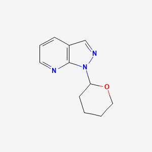 1-(Tetrahydro-2H-pyran-2-yl)-1H-pyrazolo[3,4-b]pyridine