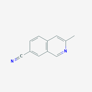 3-Methylisoquinoline-7-carbonitrile