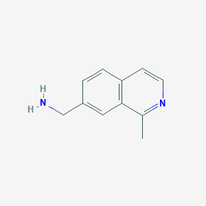 (1-Methylisoquinolin-7-yl)methanamine