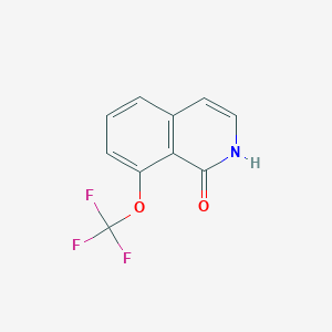 1(2H)-Isoquinolinone, 8-(trifluoromethoxy)-