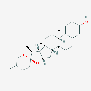 molecular formula C27H44O3 B031025 Sarsasapogenin CAS No. 82597-74-8