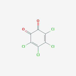 molecular formula C6Cl4O2 B031026 Tetrachloro-O-benzoquinone CAS No. 2435-53-2