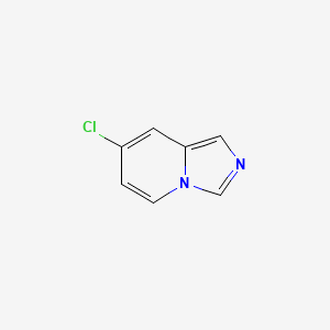 molecular formula C7H5ClN2 B3102892 7-Chloroimidazo[1,5-a]pyridine CAS No. 1427424-50-7