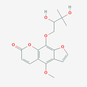 molecular formula C₁₇H₁₈O₇ B031029 Byakangelicin CAS No. 19573-01-4
