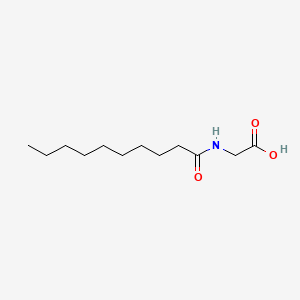 molecular formula C12H23NO3 B3103008 N-Decanoylglycine CAS No. 14305-32-9