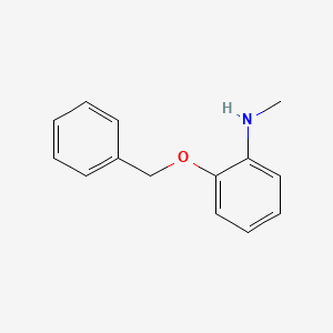 B3103754 2-(Benzyloxy)-N-methylaniline CAS No. 144879-44-7