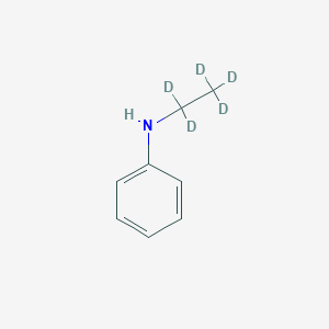 molecular formula C8H11N B031038 N-(1,1,2,2,2-Pentadeuterioethyl)aniline CAS No. 844665-21-0