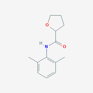 molecular formula C13H17NO2 B310390 N-(2,6-dimethylphenyl)oxolane-2-carboxamide 