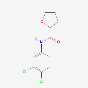 molecular formula C11H11Cl2NO2 B310400 N-(3,4-Dichlorophenyl)tetrahydrofuran-2-carboxamide 