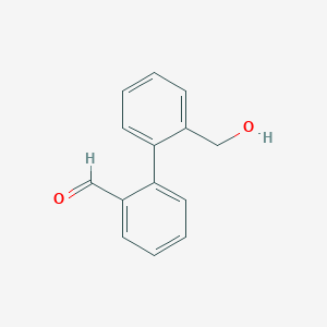 2'-(Hydroxymethyl)-[1,1'-biphenyl]-2-carbaldehyde