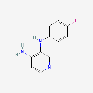 N3-(4-fluorophenyl)pyridine-3,4-diamine