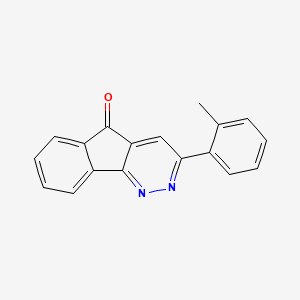 3-(2-methylphenyl)-5H-indeno[1,2-c]pyridazin-5-one