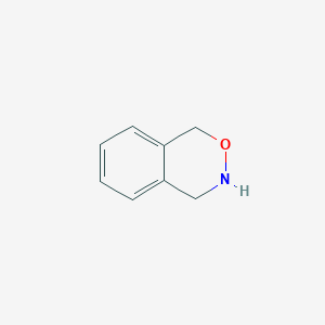 molecular formula C8H9NO B3104541 3,4-dihydro-1H-2,3-benzoxazine CAS No. 14859-23-5