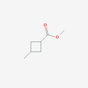molecular formula C7H12O2 B3104661 Methyl 3-methylcyclobutanecarboxylate CAS No. 14924-54-0