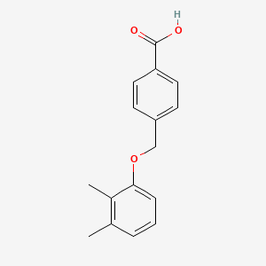 B3104682 4-[(2,3-dimethylphenoxy)methyl]benzoic Acid CAS No. 149288-32-4
