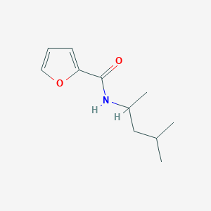 molecular formula C11H17NO2 B310473 N-(1,3-dimethylbutyl)-2-furamide 