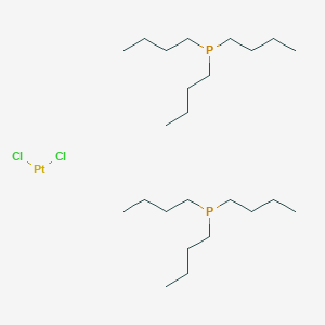 molecular formula C24H54Cl2P2Pt B3104930 trans-[Pt(PBu3)2Cl2] CAS No. 15076-72-9