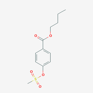 Butyl 4-[(methylsulfonyl)oxy]benzoate