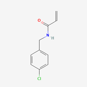molecular formula C10H10ClNO B3105071 N-(4-chlorobenzyl)acrylamide CAS No. 151946-55-3