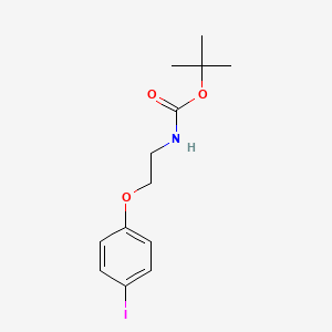 tert-Butyl (2-(4-iodophenoxy)ethyl)carbamate