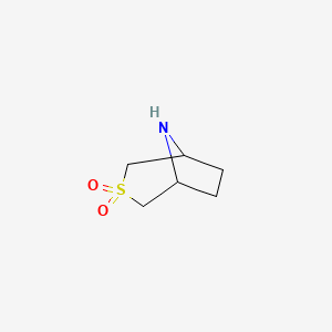 3-Thia-8-azabicyclo[3.2.1]octane 3,3-dioxide