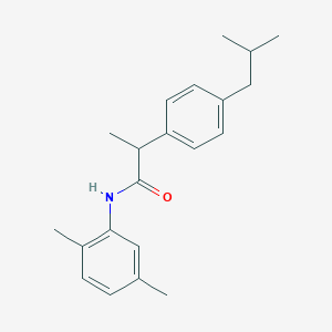 N-(2,5-dimethylphenyl)-2-(4-isobutylphenyl)propanamide