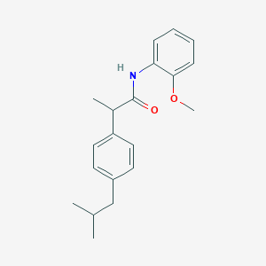 2-(4-isobutylphenyl)-N-(2-methoxyphenyl)propanamide