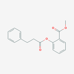 Methyl 2-[(3-phenylpropanoyl)oxy]benzoate