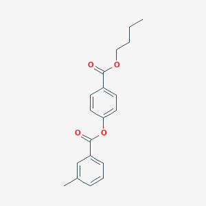 4-(Butoxycarbonyl)phenyl 3-methylbenzoate