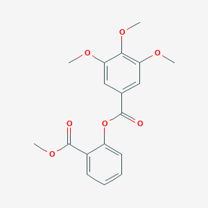 2-(Methoxycarbonyl)phenyl3,4,5-trimethoxybenzoate
