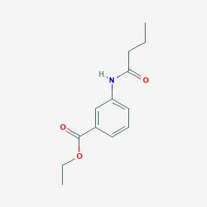 Ethyl 3-(butanoylamino)benzoate