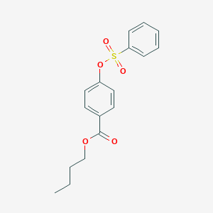 Butyl 4-[(phenylsulfonyl)oxy]benzoate