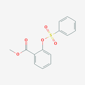 Methyl 2-[(phenylsulfonyl)oxy]benzoate